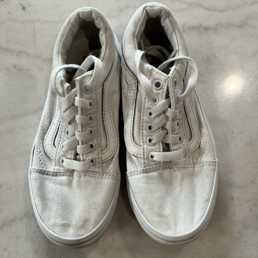 Vans Kids White Sneakers